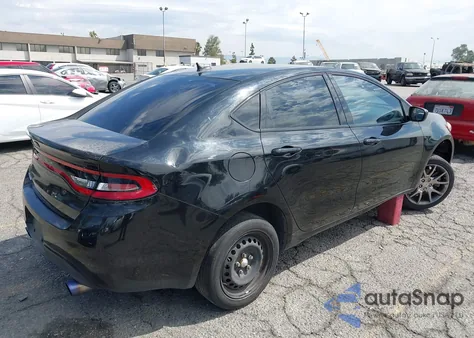 2015 Dodge Dart Sxt z USA, uszkodzony, nr VIN 1C3CDFBB4FD165347